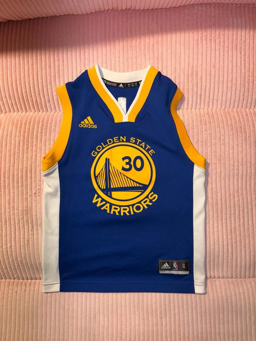 Youth S Adidas Golden State Warriors Stephen Curry 30 jersey